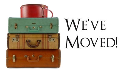 We moved