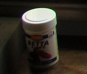 Beta Bite fish pellets used for feeding sundews